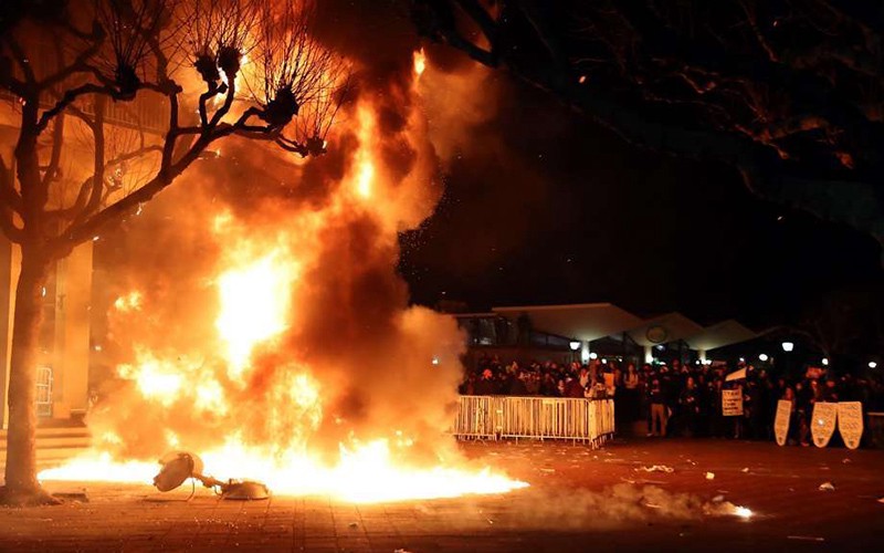 Not Backing Down at Berkeley: Free Speech Under Siege