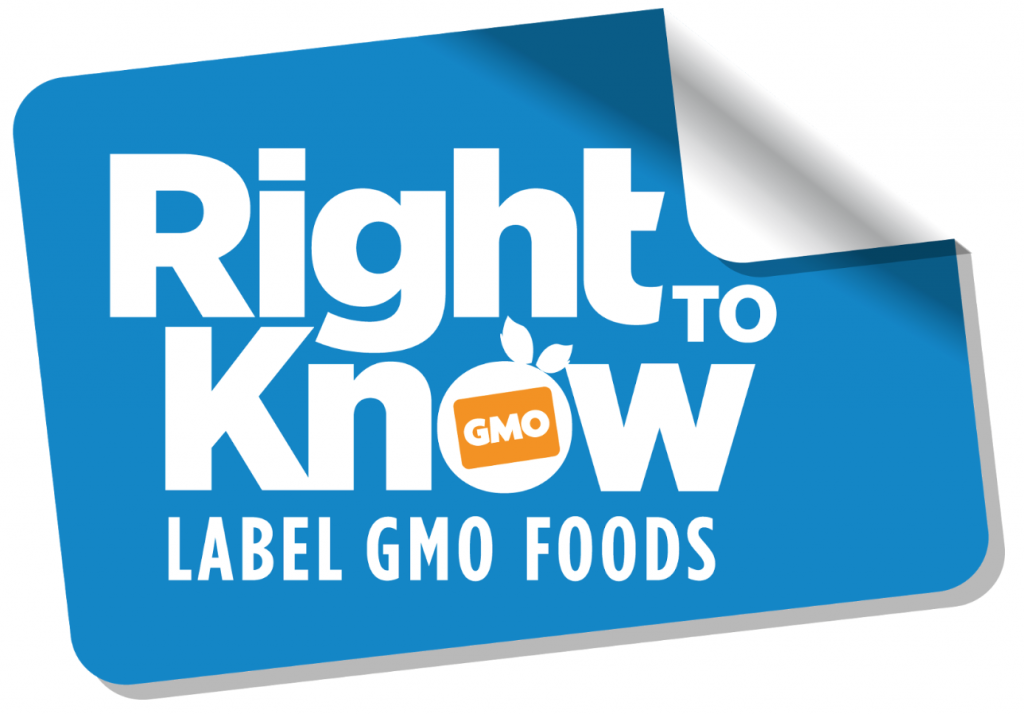 Sign promoting the labeling of GMOs in stores. Source: http://www.nationofchange.org/2014/content/images/gmolabeling102314.png