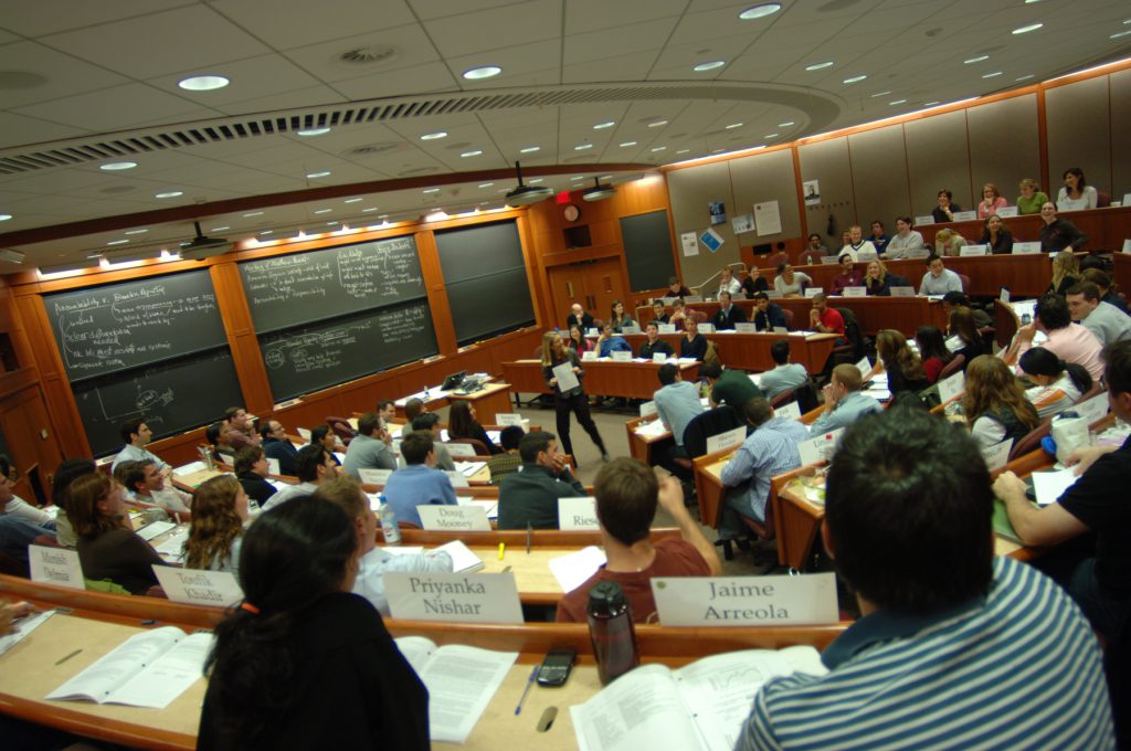 Harvard Business School. Photo credit: Michael Weymouth