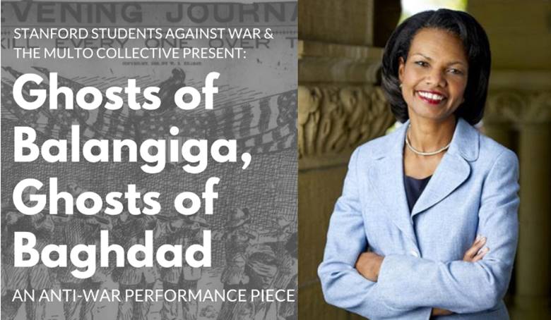 EXCLUSIVE: Anti-War Activists Plan Performance Art Protest To Curse Condoleezza Rice