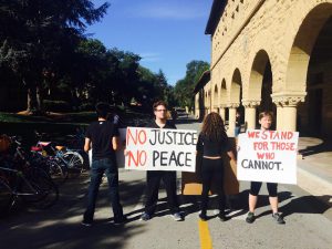 Stanford Students Protest Ferguson Tragedy